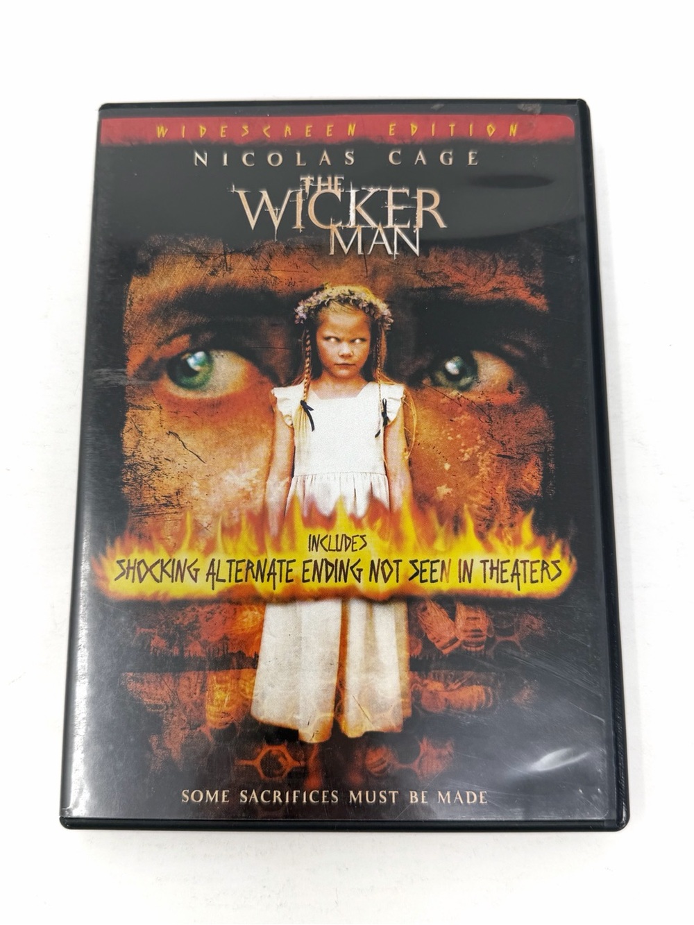 Nicolas Cage The Wicker Man DVD Widescreen Unrated Alternate Ending Horror